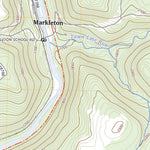 United States Geological Survey Markleton, PA (2023, 24000-Scale) digital map