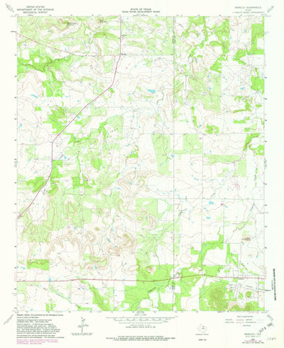 United States Geological Survey Markley, TX (1964, 24000-Scale) digital map