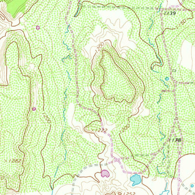 United States Geological Survey Markley, TX (1964, 24000-Scale) digital map