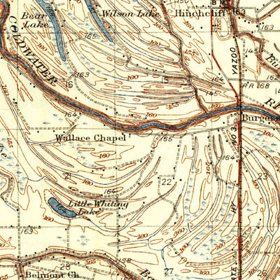 United States Geological Survey Marks, MS (1935, 62500-Scale) digital map