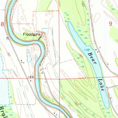 United States Geological Survey Marks, MS (1969, 24000-Scale) digital map