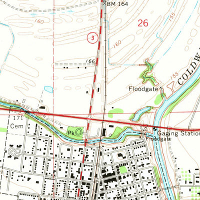 United States Geological Survey Marks, MS (1969, 24000-Scale) digital map