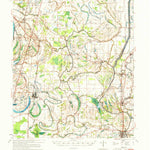United States Geological Survey Marks, MS (1970, 62500-Scale) digital map