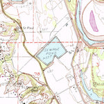 United States Geological Survey Marksville North, LA (1983, 24000-Scale) digital map