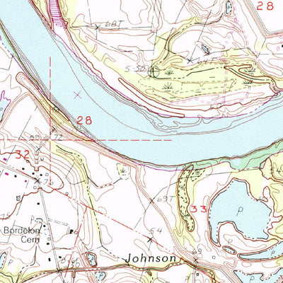 United States Geological Survey Marksville North, LA (1983, 24000-Scale) digital map