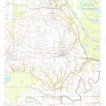 United States Geological Survey Marksville South, LA (1982, 24000-Scale) digital map