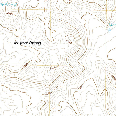 United States Geological Survey Marl Mountains, CA (2021, 24000-Scale) digital map