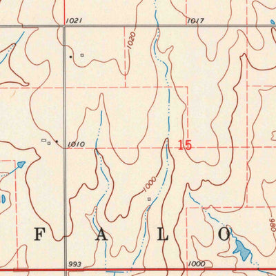 United States Geological Survey Marland, OK (1968, 24000-Scale) digital map