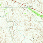 United States Geological Survey Marlboro Canyon SE, TX (1971, 24000-Scale) digital map