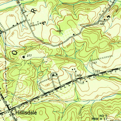 United States Geological Survey Marlboro, NJ (1947, 24000-Scale) digital map