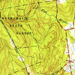 United States Geological Survey Marlborough, CT (1953, 31680-Scale) digital map