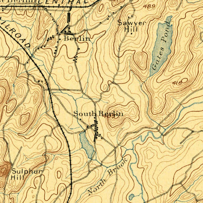 United States Geological Survey Marlborough, MA (1896, 62500-Scale) digital map