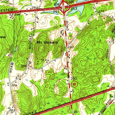 United States Geological Survey Marlborough, MA (1953, 24000-Scale) digital map