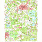 United States Geological Survey Marlborough, MA (1969, 24000-Scale) digital map