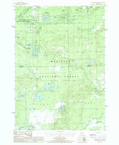 United States Geological Survey Marlborough, MI (1987, 24000-Scale) digital map