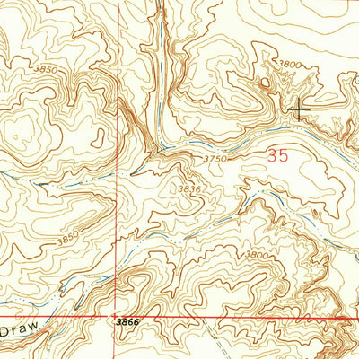 United States Geological Survey Marley Draw, NM (1962, 24000-Scale) digital map