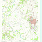 United States Geological Survey Marlin, TX (1957, 24000-Scale) digital map