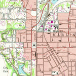 United States Geological Survey Marlin, TX (1957, 24000-Scale) digital map