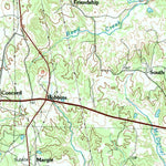 United States Geological Survey Marlin, TX (1985, 100000-Scale) digital map