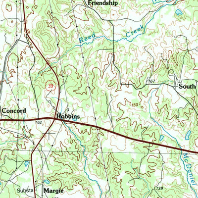 United States Geological Survey Marlin, TX (1985, 100000-Scale) digital map