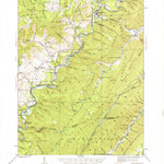 United States Geological Survey Marlinton, WV (1923, 62500-Scale) digital map