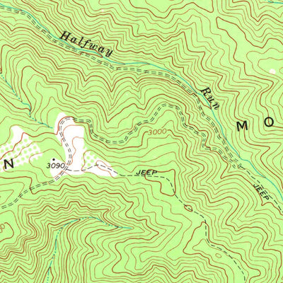 United States Geological Survey Marlinton, WV (1977, 24000-Scale) digital map