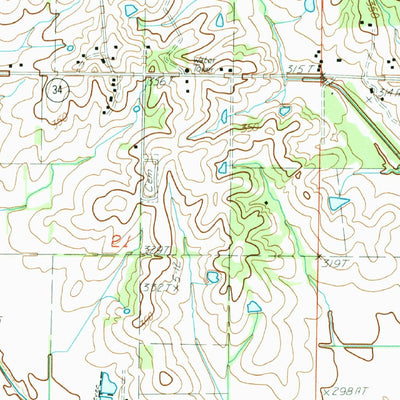 United States Geological Survey Marmaduke, AR (1984, 24000-Scale) digital map