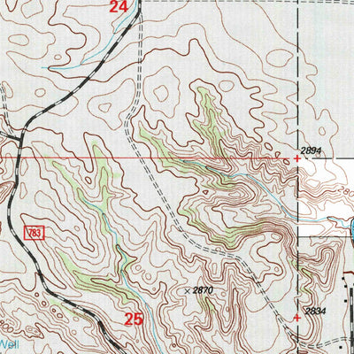 United States Geological Survey Marmarth, ND (1997, 24000-Scale) digital map