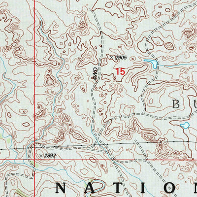 United States Geological Survey Marmarth, ND (1997, 24000-Scale) digital map