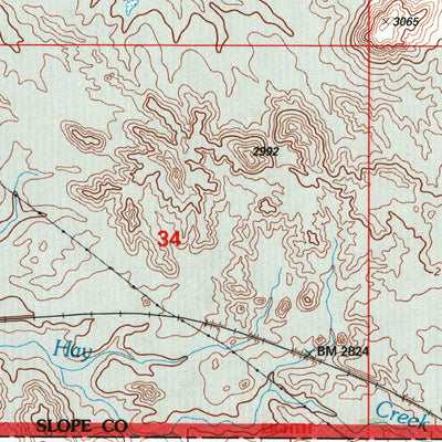 United States Geological Survey Marmarth SE, ND (1997, 24000-Scale) digital map