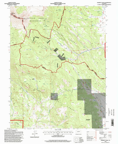 United States Geological Survey Marmot Peak, CO (1994, 24000-Scale) digital map