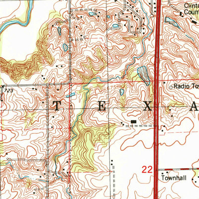 United States Geological Survey Maroa, IL (1998, 24000-Scale) digital map