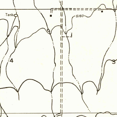 United States Geological Survey Maroney Well, AZ (1954, 24000-Scale) digital map