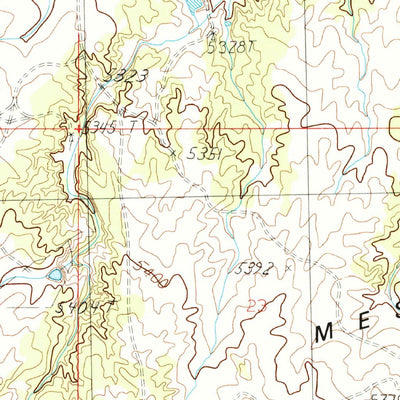 United States Geological Survey Maroney Well, AZ (1988, 24000-Scale) digital map