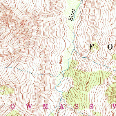 United States Geological Survey Maroon Bells, CO (1960, 24000-Scale) digital map