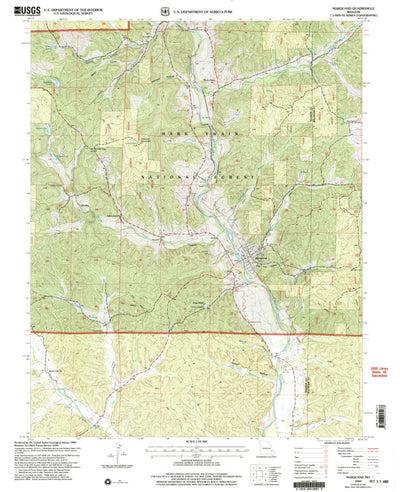 United States Geological Survey Marquand, MO (2000, 24000-Scale) digital map