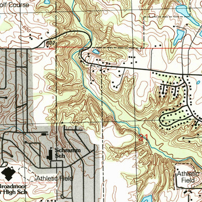 United States Geological Survey Marquette Heights, IL (1996, 24000-Scale) digital map