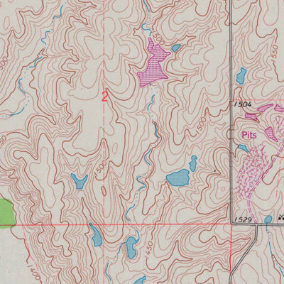 United States Geological Survey Marquette, KS (1964, 24000-Scale) digital map