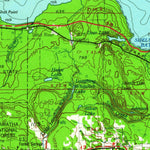 United States Geological Survey Marquette, MI (1961, 250000-Scale) digital map