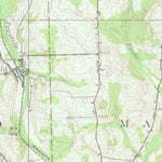 United States Geological Survey Mars Hill, ME (1951, 62500-Scale) digital map