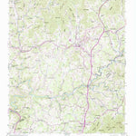 United States Geological Survey Mars Hill, NC (1945, 24000-Scale) digital map