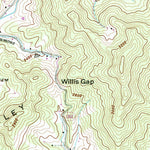United States Geological Survey Mars Hill, NC (1945, 24000-Scale) digital map