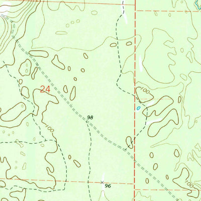 United States Geological Survey Marsden, AR (1971, 24000-Scale) digital map