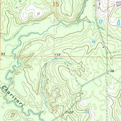 United States Geological Survey Marsden, AR (1971, 24000-Scale) digital map