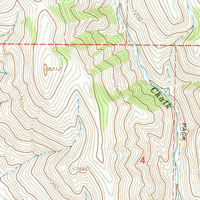 United States Geological Survey Marse, WY (1967, 24000-Scale) digital map