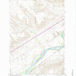 United States Geological Survey Marsh, MT (1967, 24000-Scale) digital map