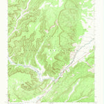 United States Geological Survey Marsh Pass, AZ (1968, 24000-Scale) digital map