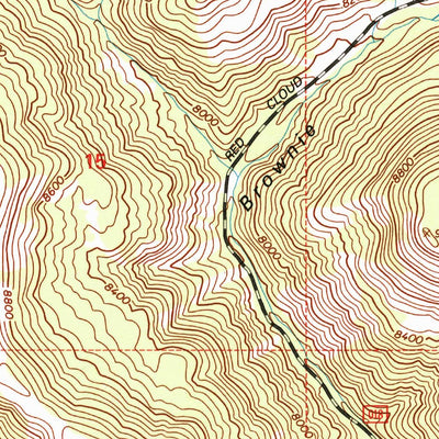United States Geological Survey Marsh Peak, UT (1996, 24000-Scale) digital map