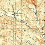 United States Geological Survey Marsh Peak, UT-WY (1906, 125000-Scale) digital map