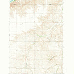 United States Geological Survey Marsh SW, MT (1966, 24000-Scale) digital map